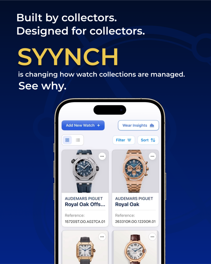 SYYNCH Built for collectors