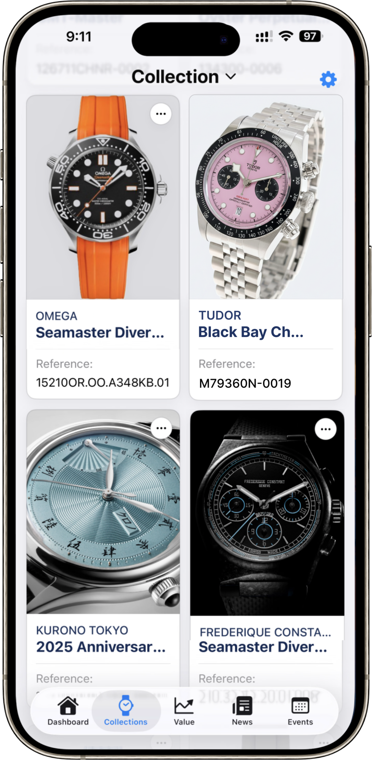 SYYNCH watch collection management