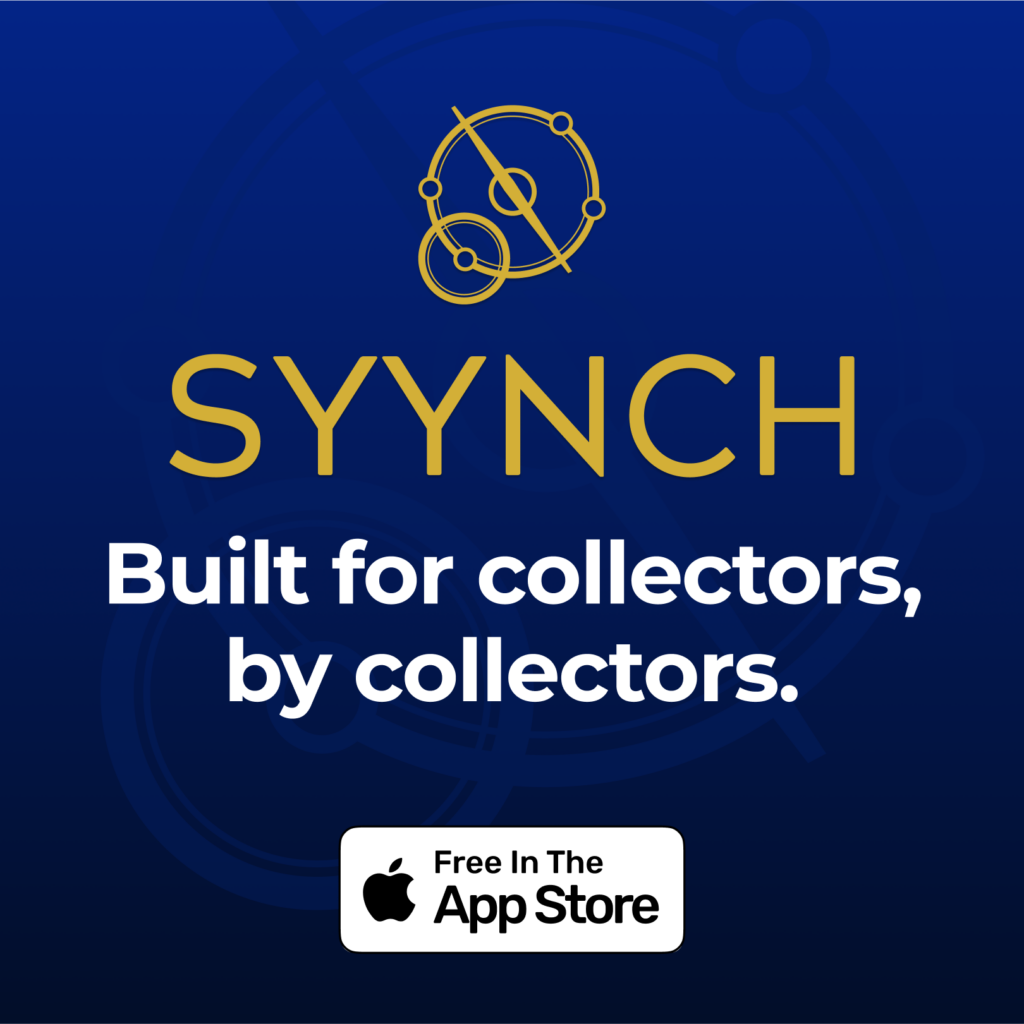 SYYNCH App for Watch Collectors